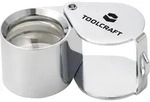 TOOLCRAFT TO-10182537 Einschlaglupe Vergr&ouml;&szlig;erungsfaktor: 10 x Linsengr&ouml;&szlig;e:...