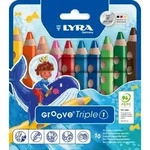 LYRA Aquarellstifte Groove Triple 1 10 St&uuml;ck Kartonetui