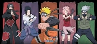 NARUTO SHIPPUDEN - Mousepad XXL - Group