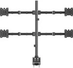 SpeaKa Professional Monitor-Tischhalterung SP-MM-541 4 Display(s) 43,2cm (17) - 88