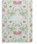Burde Notizbuch Deluxe A5 blue flower