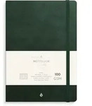 Burde Notizbuch Deluxe A5 dunkelgr&uuml;n