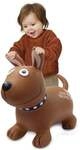 H&uuml;pftier Dog Brown HoppyDoo mit Pumpe