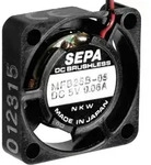 SEPA MFB25B05 Axiall&uuml;fter 5 V/DC 23 l/min (L x B x H) 25 x 25 x 6.5mm