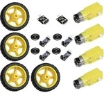 Joy-it CR-1774897 Roboter Auto Passend f&uuml;r (Einplatinen-Computer) Arduino,...