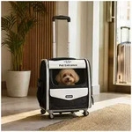 HTI-Living Haustier Transporttasche Trolley Rucksack Hund Katze