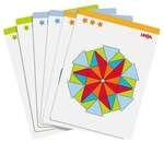 HABA 2012371001 - Mosaic triangles, Legespiel Mosaik-Dreiecke, 58-teilig, Holz