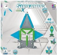 Supermag 60743 - Supermag Stix Magnetspielzeug, 40 Teile