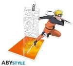NARUTO SHIPPUDEN - Acryl&reg; Bookend - Naruto Attack