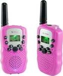 X4-TECH Walkie Talkie 2er Set pink
