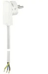 EVOline 1512 0015 1300 Strom Anschlusskabel Wei&szlig; 1.5m