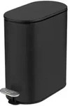 Kosmetikeimer Mod. Collungo, 5L, schwarz, Metall, 14x28,5x29,5 cm, easy-close