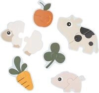 Puzzleset Tiny farm Farbmix
