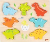 Einlegepuzzle Dinosaurier