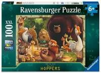 Kinderpuzzle 100 XXL Teile - Geheimnisse der Tierwelt