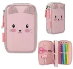 Princess Mimi 2 Fach Federtasche Katze