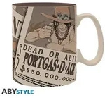 ONE PIECE - Mug - 460ml - Wanted Ace - cardboard box