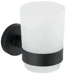 Zahnputzbecher Uno Mod. Bosio Black Edelstahl matt, rostfrei