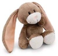 NICI 62984 - Hase Lopino in Geschenkbox, braun/wei&szlig;, 20 cm, Kuscheltier, My First