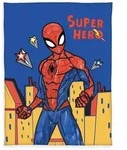 Spiderman 7536403127 - Fleecedecke, 130x170 cm, 100% Polyester