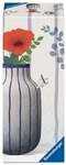3D Puzzle Vase Stripes Blue