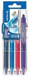 PILOT Tintenroller FriXion Clicker 0.7 (M) 4er Set2Go Fun