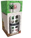 Minecraft Glass 485ml mit Toppern
