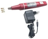 PEBARO 0281 - Akku-Bohrmaschine mit 4 Spannzangen und Netzteil