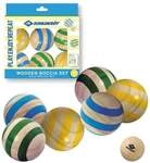 Schildkr&ouml;t 970007 - Holz Boccia Set, 7-teilig, mit Aufbewahrungsbeutel