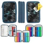 Idena Federmappe Triple Abstrakt 47 Teile