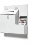 Deflecto Aktionsbox mit Einwurf, Schloss Wei&szlig; (B x H x T) 355 x 360 x 90mm 1St.