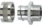 LAPP 55502041 SILVYN&reg; LGF-2-M 32X1.5 Wellrohr Silber M32 28.10mm Gerade 1St.