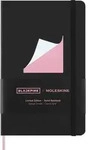 Moleskine X Blackpink Notizbuch L/A5, liniert, fester Einband, Schwarz