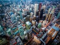 CALVENDO Puzzle Flug &uuml;ber die H&auml;userschluchten von Toronto 1000 Teile...