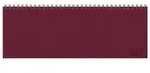 Tischkalender quer Professional Premium 2027 rot