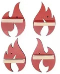 Wandregal "Feuerwehr" f&uuml;r Toniebox