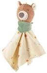 Sigikid 39992 - Schnuffeltuch B&auml;r, sigibaby, Baumwolle, 7x8x24cm