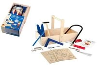 PEBARO 430 - Laubs&auml;ge-Schreinerkasten, 20-teilig, Werkzeugkasten
