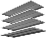 4x Fachb&ouml;den f&uuml;r Stahlschrank Serie Malivo