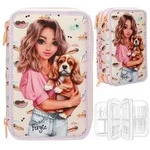 TOPModel 3 Fach Federtasche SUNNY DOG