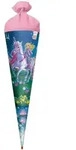 Motivschult&uuml;te, Magische Einhornreiterin, 70 cm, Glitter