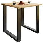 Premium Holz Esstisch K&uuml;chentisch Xona U 80x80