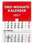 TR&Ouml;TSCH - Dreimonatskalender Drei-Monatskalender 2027