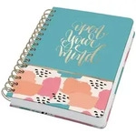 SIGEL JN611 Spiral-Notizbuch Jolie, Brush Marks, ca. A5, dotted