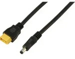 TRU COMPONENTS DC-Stecker 2,5/5,5mm auf XT60-Kabel 0,5m TC-13619296 Schwarz...