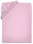 Klaus Hering 6059206384 - Young Collection Spannbettlaken, rosa, 180-200x200cm