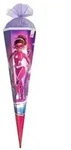 Motivschult&uuml;te 85 cm, Agentin Laura, Folie, Glitzerborte