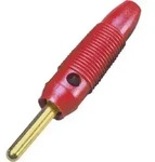 BKL Electronic 072149/G Bananenstecker Stecker, gerade Stift-&Oslash;: 4mm Rot 1St.