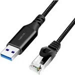 LogiLink USB 3.2 Gen 1 (USB 3.0) Adapterkabel [1x USB 3.2 Gen 1 Stecker A (USB 3.0) -