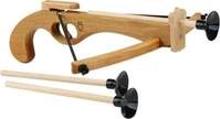 BestSaller 1243 - Kinder-Handarmbrust inkl. 3 Pfeilen, 31cm, Erlenholz ge&ouml;lt,